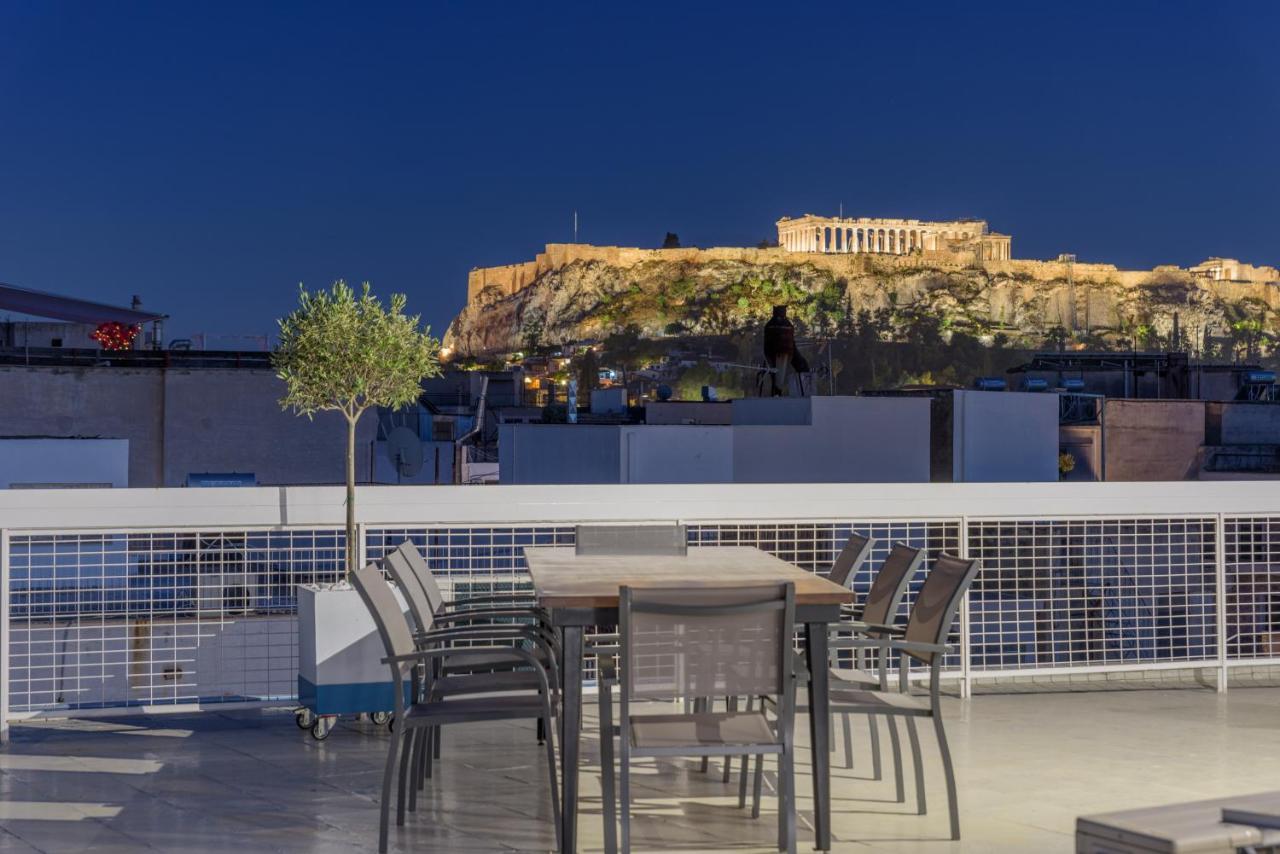 The Dazzling Glimpse Acropolis Suites Athen Exterior foto